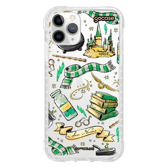 Capinha para celular Harry Potter - Slytherin Color