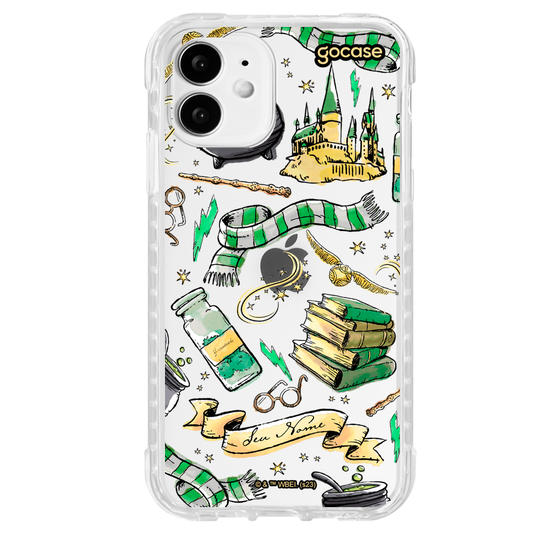 Capinha para celular Harry Potter - Slytherin Color