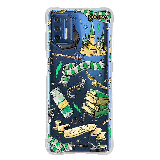 Capinha para celular Harry Potter - Slytherin Color