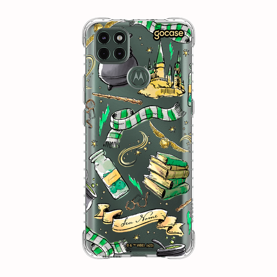 Capinha para celular Harry Potter - Slytherin Color