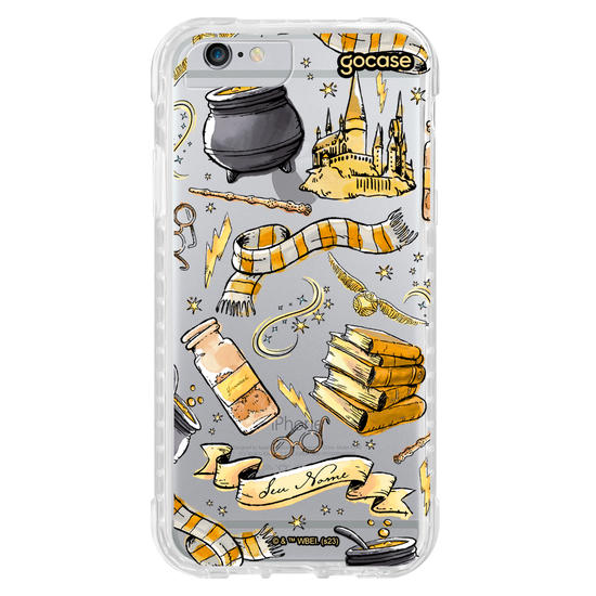 Capinha para celular Harry Potter - Hufflepuff Color