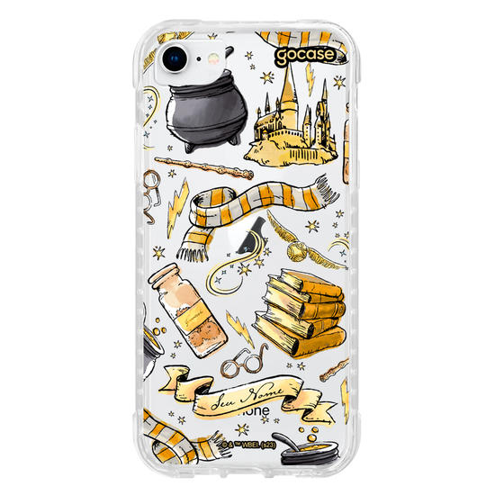 Capinha para celular Harry Potter - Hufflepuff Color