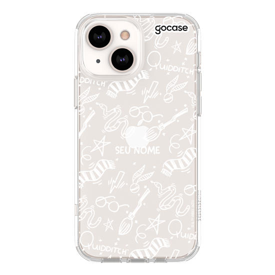 Capinha para celular Harry Potter - Quidditch White