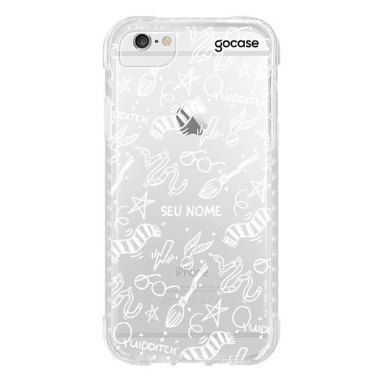 Capinha para celular Harry Potter - Quidditch White