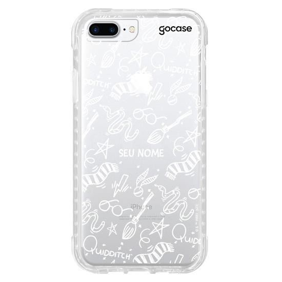 Capinha para celular Harry Potter - Quidditch White