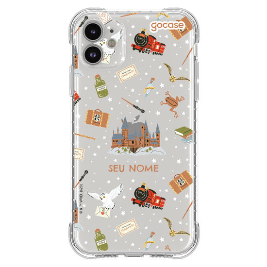 Capinha para celular Harry Potter - Patches de Referências