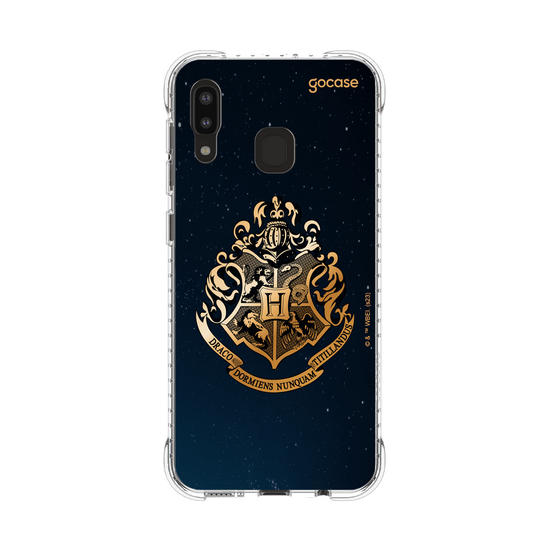 Capinha para celular Harry Potter - Hogwarts Gold