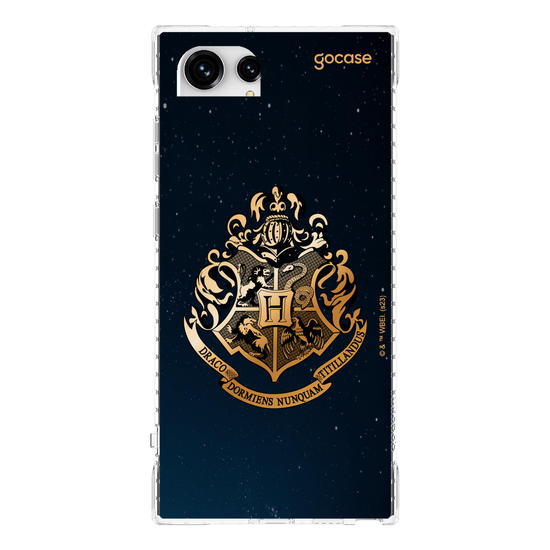 Capinha para celular Harry Potter - Hogwarts Gold