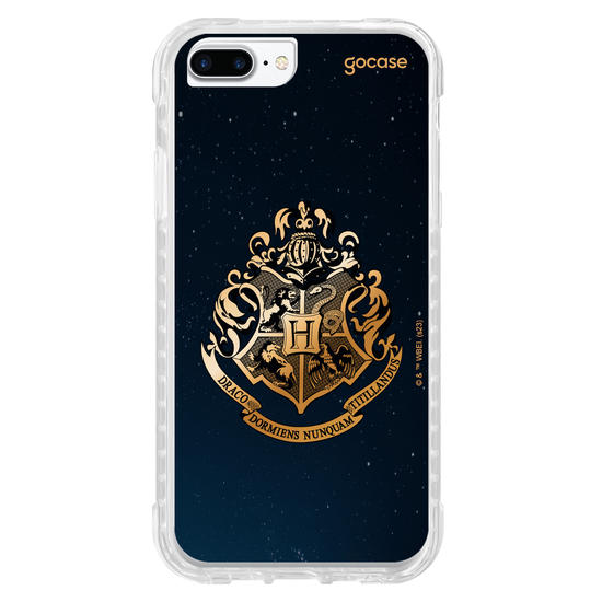 Capinha para celular Harry Potter - Hogwarts Gold