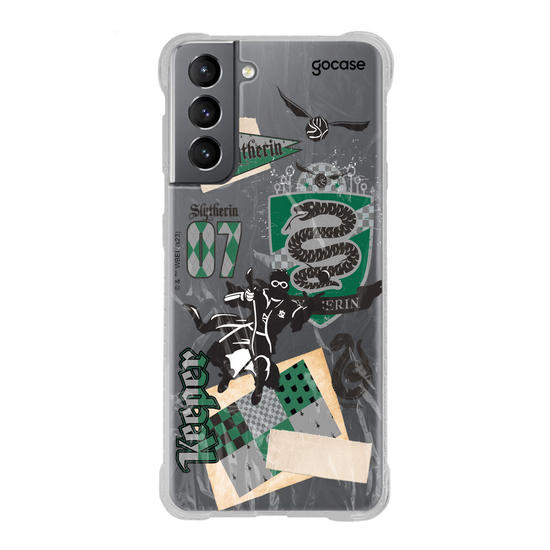 Capinha para celular Harry Potter - Sonserina Patches