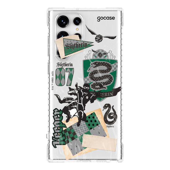 Capinha para celular Harry Potter - Sonserina Patches