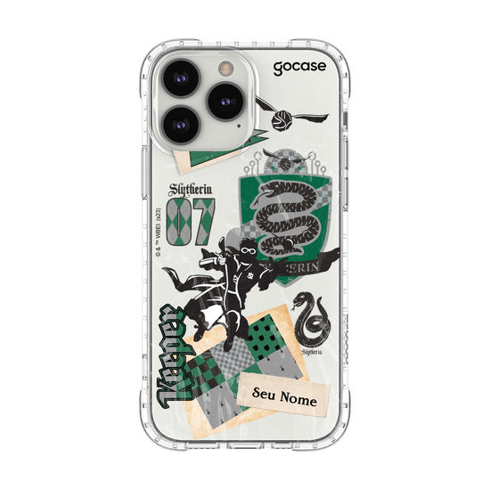 Capinha para celular Harry Potter - Sonserina Patches