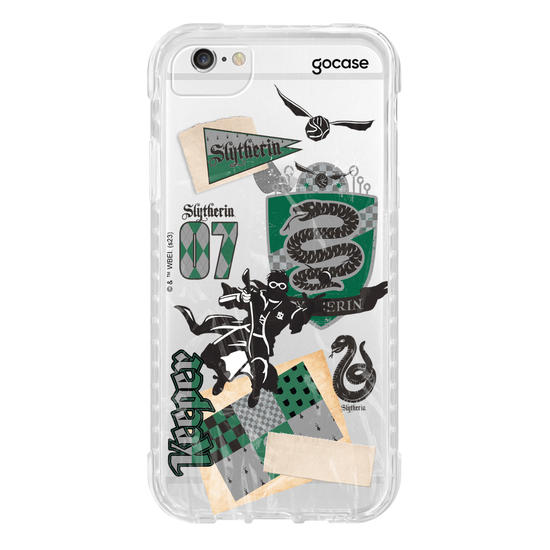 Capinha para celular Harry Potter - Sonserina Patches