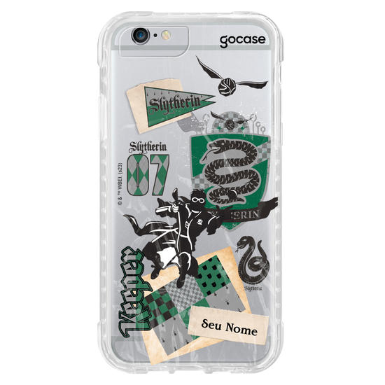 Capinha para celular Harry Potter - Sonserina Patches