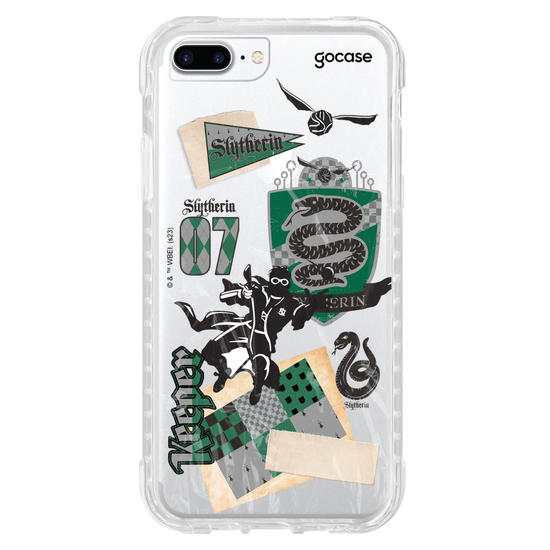 Capinha para celular Harry Potter - Sonserina Patches