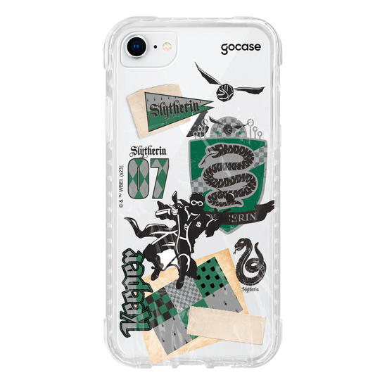 Capinha para celular Harry Potter - Sonserina Patches