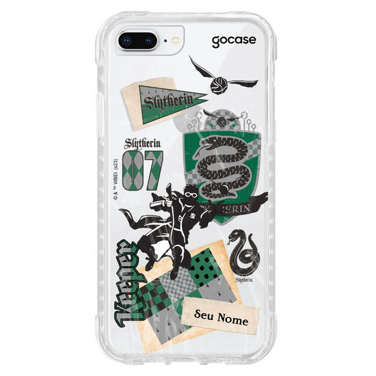 Capinha para celular Harry Potter - Sonserina Patches
