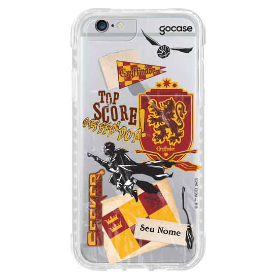 Capinha para celular Harry Potter - Grifinória Patches