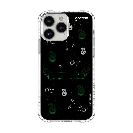 Capinha para celular Harry Potter - Sonserina Pattern