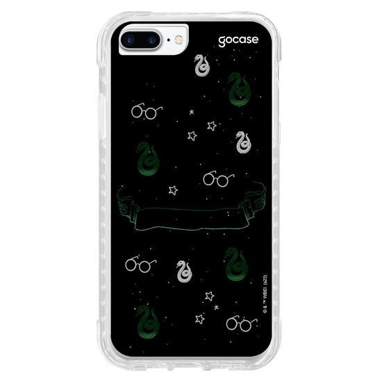 Capinha para celular Harry Potter - Sonserina Pattern