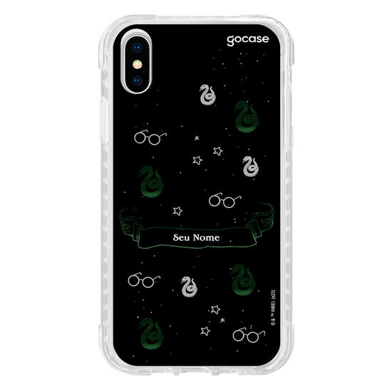 Capinha para celular Harry Potter - Sonserina Pattern