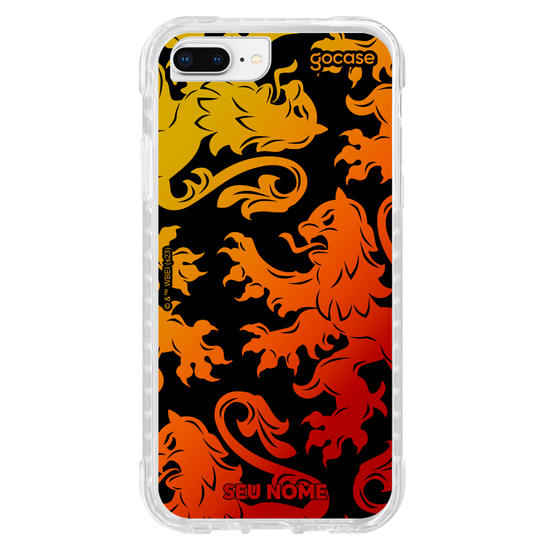 Capinha para celular Harry Potter - Degradê Grifinória