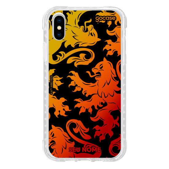 Capinha para celular Harry Potter - Degradê Grifinória