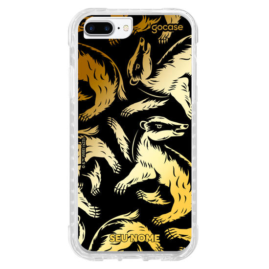 Capinha para celular Harry Potter - Degradê Lufa-Lufa