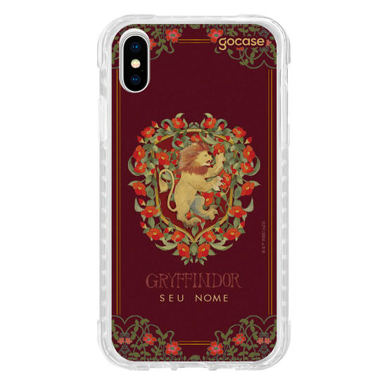 Capinha para celular Harry Potter - Gryffindor Flower