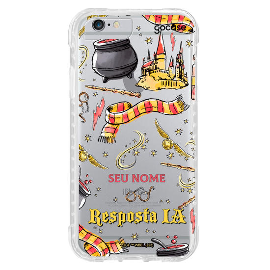 Capinha para celular Harry Potter - Your House Hogwarts