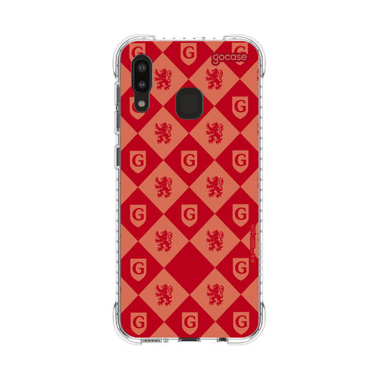 Capinha para celular Harry Potter - Escudo Pattern Grifinória