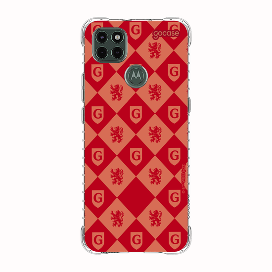 Capinha para celular Harry Potter - Escudo Pattern Grifinória