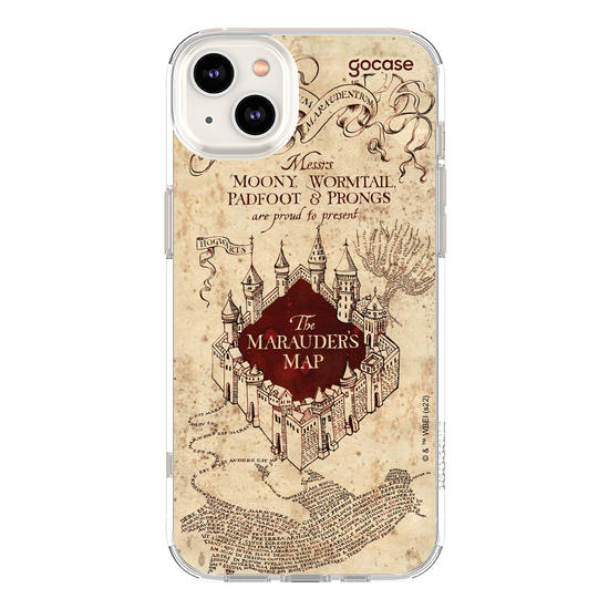 Capinha para celular Harry Potter - Mapa do Maroto