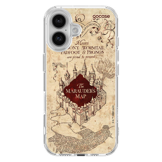 Capinha para celular Harry Potter - Mapa do Maroto