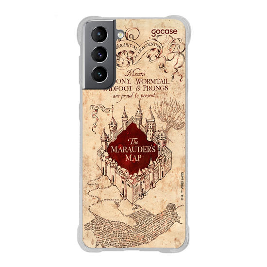Capinha para celular Harry Potter - Mapa do Maroto