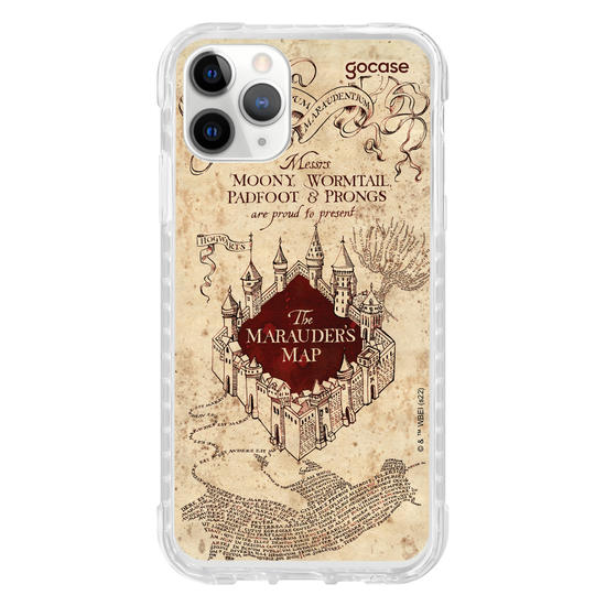 Capinha para celular Harry Potter - Mapa do Maroto