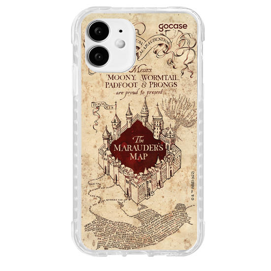 Capinha para celular Harry Potter - Mapa do Maroto