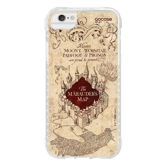 Capinha para celular Harry Potter - Mapa do Maroto