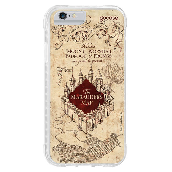 Capinha para celular Harry Potter - Mapa do Maroto