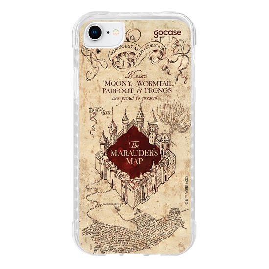 Capinha para celular Harry Potter - Mapa do Maroto