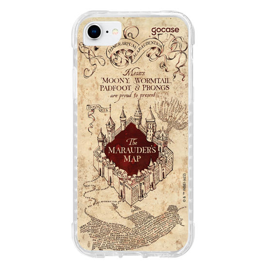 Capinha para celular Harry Potter - Mapa do Maroto