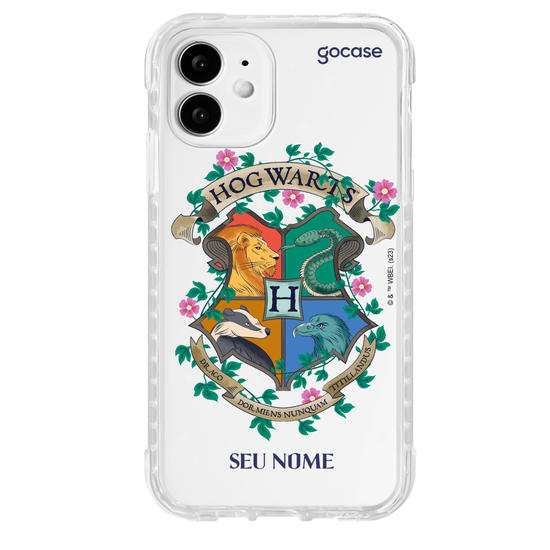 Capinha para celular Harry Potter - Hogwarts Floral