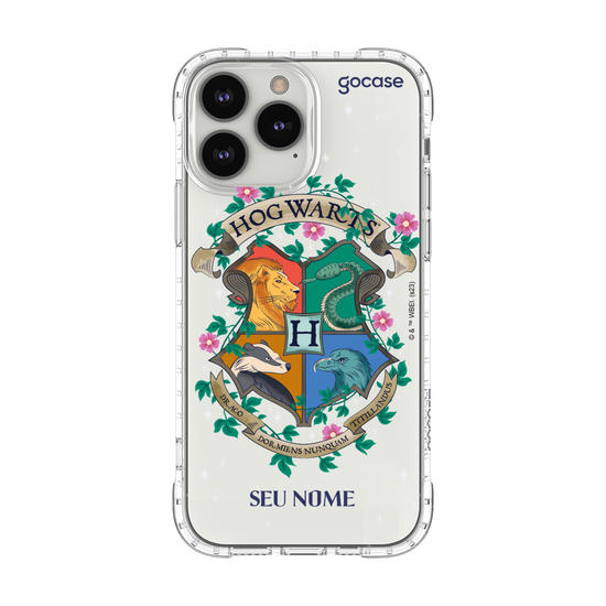 Capinha para celular Harry Potter - Hogwarts Floral