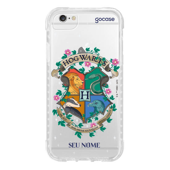 Capinha para celular Harry Potter - Hogwarts Floral