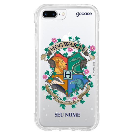 Capinha para celular Harry Potter - Hogwarts Floral