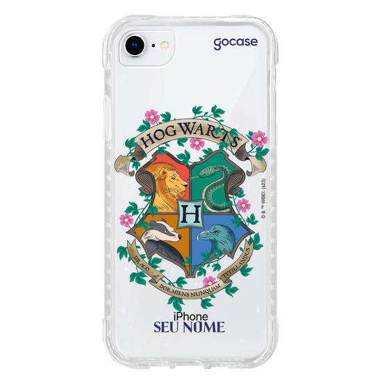 Capinha para celular Harry Potter - Hogwarts Floral