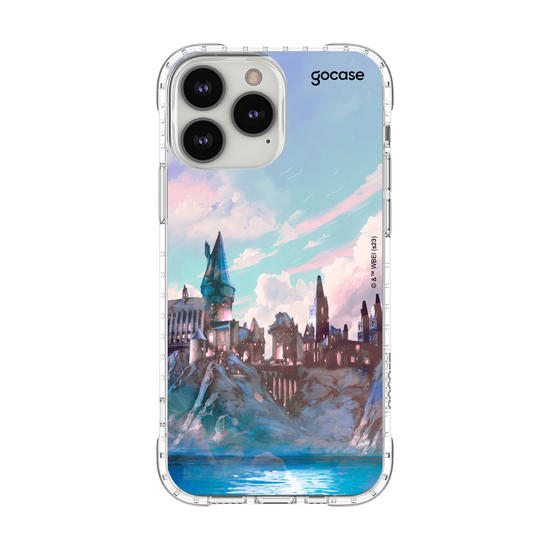 Capinha para celular Harry Potter - Painting of Hogwarts