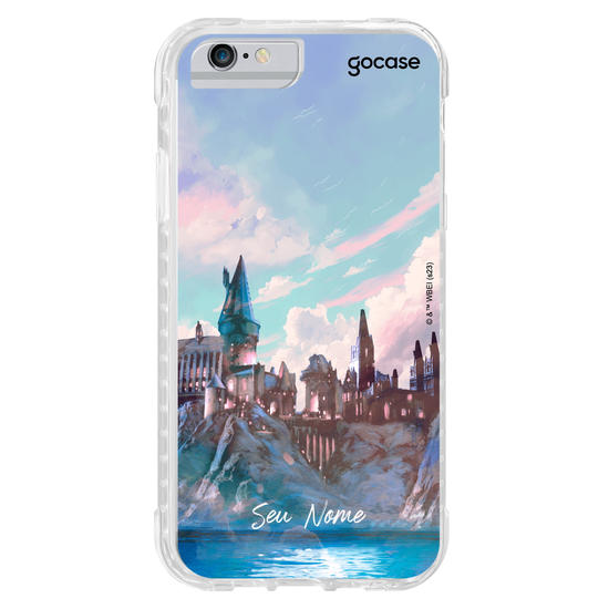 Capinha para celular Harry Potter - Painting of Hogwarts