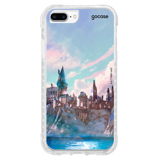 Capinha para celular Harry Potter - Painting of Hogwarts