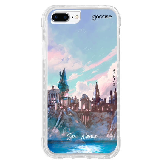 Capinha para celular Harry Potter - Painting of Hogwarts